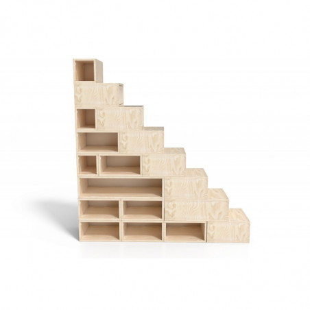 BLOCK STORAGE STAIRCASE 200