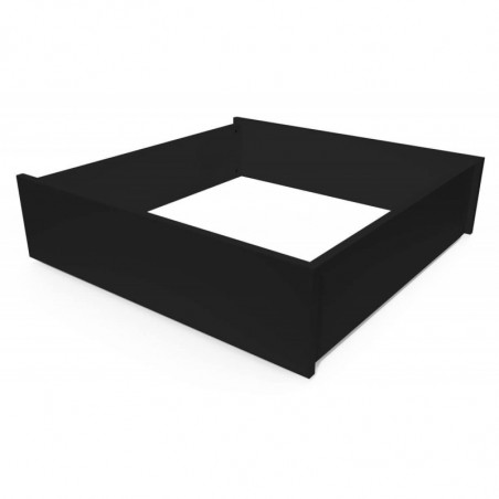 Lot de 2 tiroirs sur roulettes hêtre massif