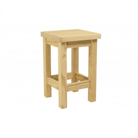 Tabouret droit bois made in France