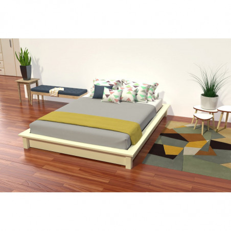 Letto futon Solido en legno - 2 posti