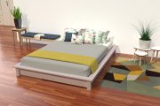 Quattro varianti del solido letto/futon per materasso 100x200 in