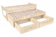 PULL-OUT BED 90X200
