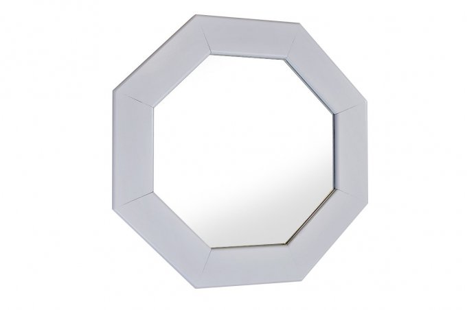 Hexagonal mirror Alba 49 cm