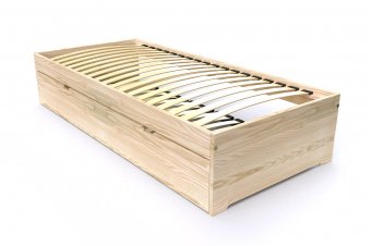 Kinderbett MAËL mit Staubox Holz