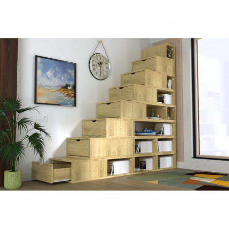 BLOCK STORAGE STAIRCASE 200