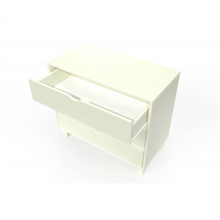 Cube Bedside cabinet with 3 drawers