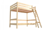 Etagenbett 2-Sitzer für Erwachsene Treppe Holz Sylvia