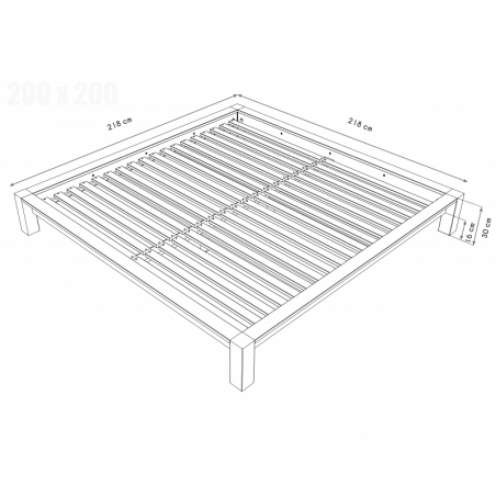 King Size BETT 200X200 