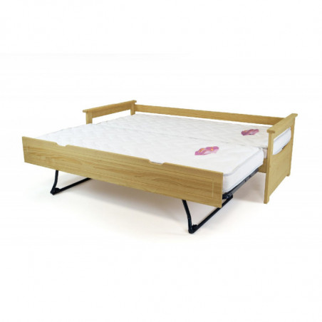 Lit gigogne topaze 80x190cm