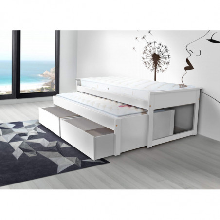 PULL-OUT BED 90X200