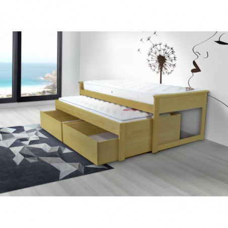 PULL-OUT BED 90X200