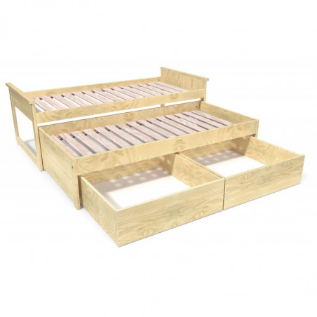 PULL-OUT BED 90X200