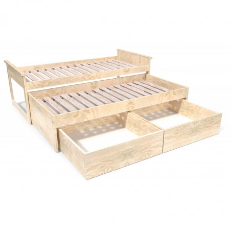 PULL-OUT BED 90X200