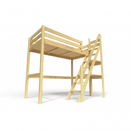 CAMA ALTA SYLVIA CON ESCALERA 