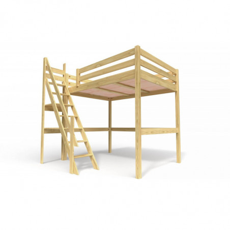 CAMA ALTA SYLVIA CON ESCALERA 