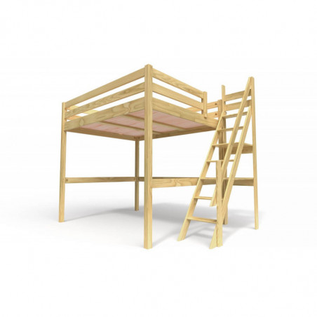 CAMA ALTA SYLVIA CON ESCALERA 