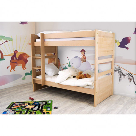 Bunk bed DUO in beech