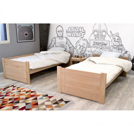 Cama litera de haya DUO