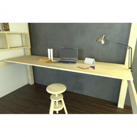 Bureau tablette pour mezzanine