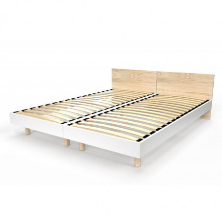 Lit Twin bois massif