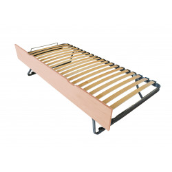 90x190 solid beech pull out bed