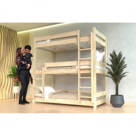 BUNK BED ABC 3 PLACES