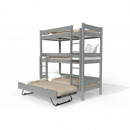 BUNK BED ABC 4 PLACES 