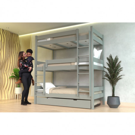 BUNK BED ABC 4 PLACES 