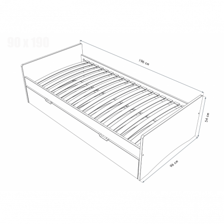 PULL-OUT BED ABC