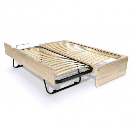 Children bed  Maël with block storage Wood