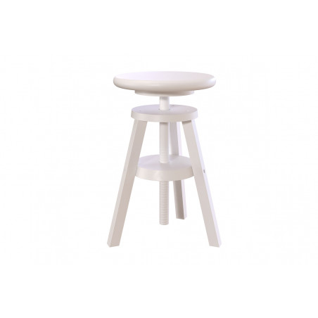 Wooden screw stool | ABC Meubles