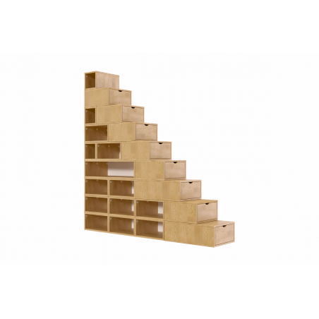 Staircase with storage 225 cm | ABC Meubles