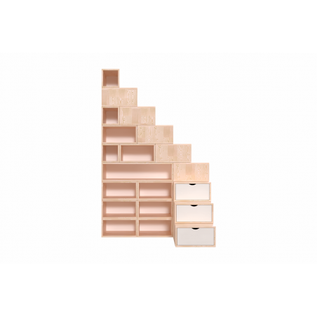 Escalier cube de rangement hauteur 225 cm | ABC Meubles