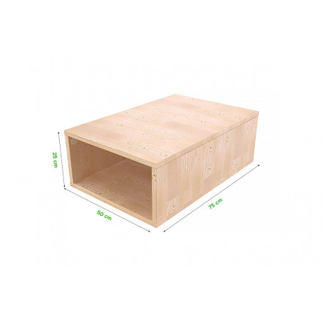 Cubo portaoggetti 75x50 cm | ABC Meubles