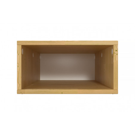 Cube de rangement bois 75x50 cm | ABC Meubles