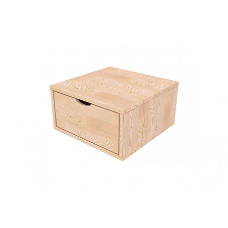 Cube storage unit 50x50 cm + drawer | ABC Meubles