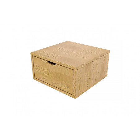 Cube storage unit 50x50 cm + drawer | ABC Meubles