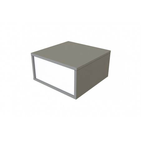 Cube storage unit 50x50 cm + drawer | ABC Meubles