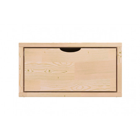 Cubo di legno 75x50 cm + cassetto | ABC Meubles