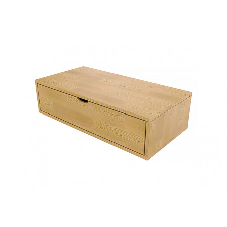 Cube de rangement bois 100x50 cm + tiroir | ABC Meubles