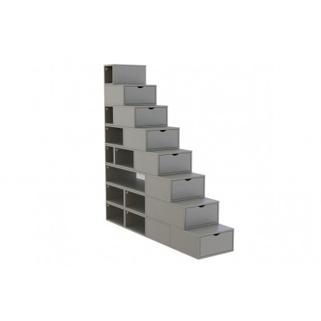 Block Storage Staircase 200cm wood | ABC Meubles