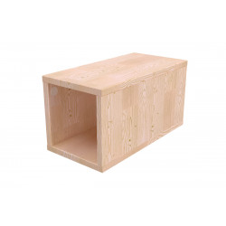 Cube storage unit 25x50 cm