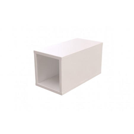 Cube de rangement bois 25x50 cm | ABC Meubles