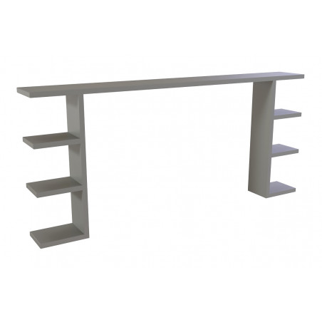 Testiera letto legno per letto 140/160 - finitura grigia