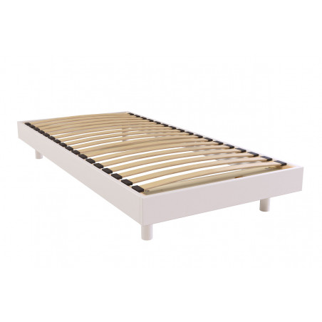 Lattenrost Kit France aus Massivholz 90x200 – weiß lackiert