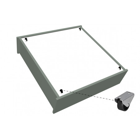 Lot de tiroir sous lit en hêtre massif | ABC Meubles