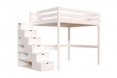 Hochbett holz mit...