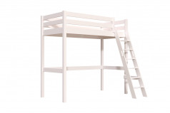 Cama alta de made...