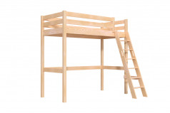 Wooden high sleep...