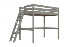 Cama alta de made...